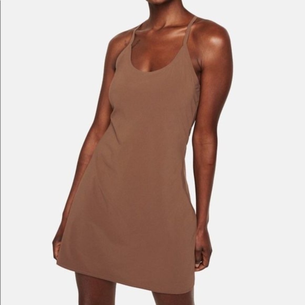 Outdoor Voices Cocoa Brown Exercise Dress- Size S